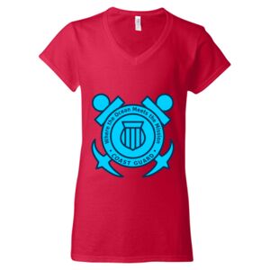 Softstyle® Women’s V-Neck T-Shirt Thumbnail