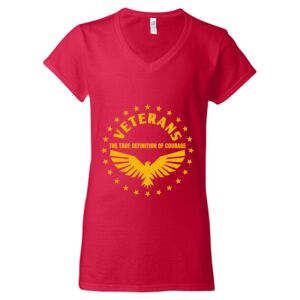 Softstyle® Women’s V-Neck T-Shirt Thumbnail
