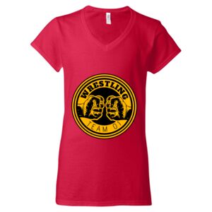 Softstyle® Women’s V-Neck T-Shirt Thumbnail