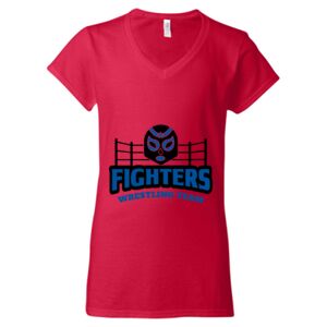 Softstyle® Women’s V-Neck T-Shirt Thumbnail