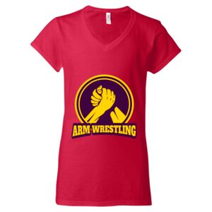 Softstyle® Women’s V-Neck T-Shirt Thumbnail