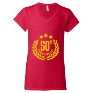 Softstyle® Women’s V-Neck T-Shirt Thumbnail