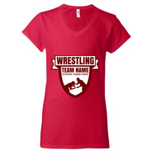 Softstyle® Women’s V-Neck T-Shirt Thumbnail