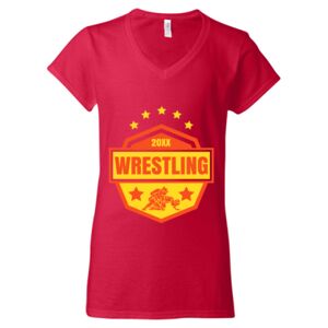 Softstyle® Women’s V-Neck T-Shirt Thumbnail