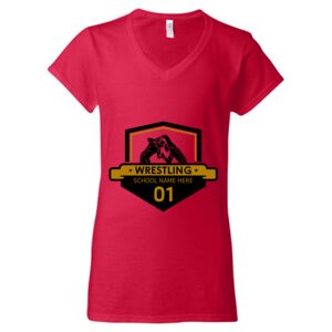 Softstyle® Women’s V-Neck T-Shirt Thumbnail