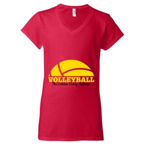 Softstyle® Women’s V-Neck T-Shirt Thumbnail