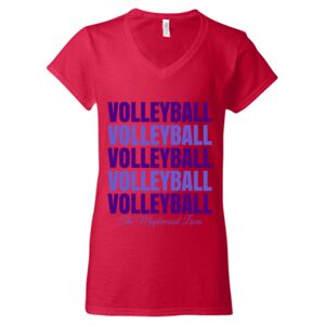 Softstyle® Women’s V-Neck T-Shirt Thumbnail