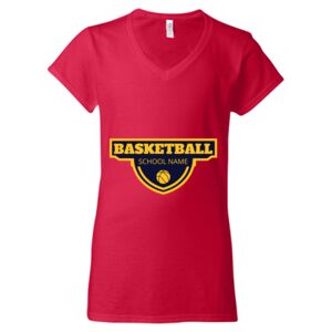 Softstyle® Women’s V-Neck T-Shirt Thumbnail