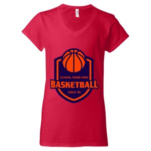 Softstyle® Women’s V-Neck T-Shirt Thumbnail