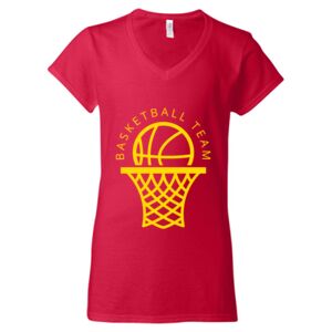 Softstyle® Women’s V-Neck T-Shirt Thumbnail