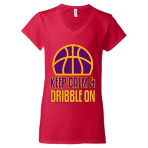 Softstyle® Women’s V-Neck T-Shirt Thumbnail