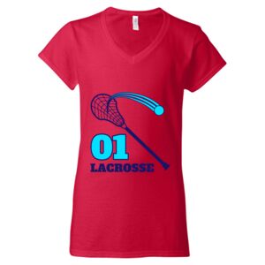 Softstyle® Women’s V-Neck T-Shirt Thumbnail