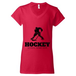 Softstyle® Women’s V-Neck T-Shirt Thumbnail