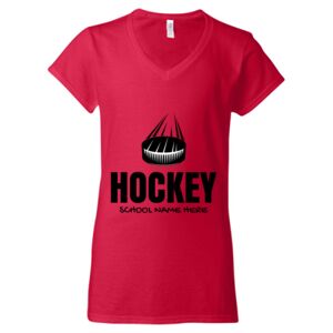 Softstyle® Women’s V-Neck T-Shirt Thumbnail