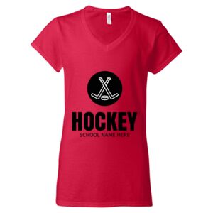 Softstyle® Women’s V-Neck T-Shirt Thumbnail