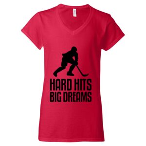 Softstyle® Women’s V-Neck T-Shirt Thumbnail