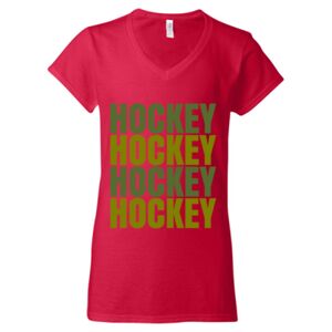 Softstyle® Women’s V-Neck T-Shirt Thumbnail