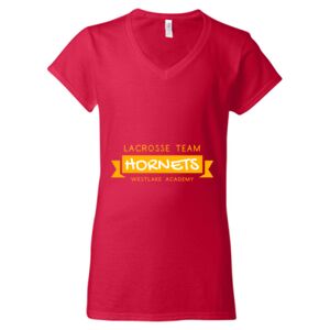 Softstyle® Women’s V-Neck T-Shirt Thumbnail