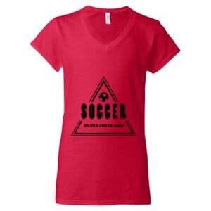 Softstyle® Women’s V-Neck T-Shirt Thumbnail