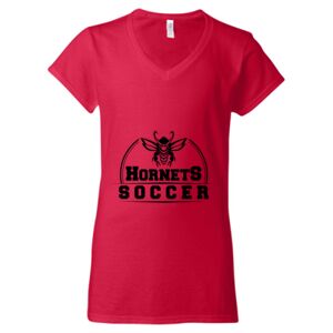 Softstyle® Women’s V-Neck T-Shirt Thumbnail