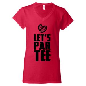Softstyle® Women’s V-Neck T-Shirt Thumbnail
