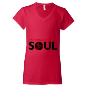 Softstyle® Women’s V-Neck T-Shirt Thumbnail