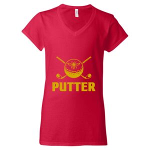 Softstyle® Women’s V-Neck T-Shirt Thumbnail