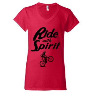 Softstyle® Women’s V-Neck T-Shirt Thumbnail