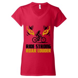 Softstyle® Women’s V-Neck T-Shirt Thumbnail