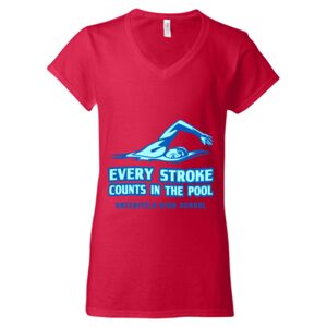 Softstyle® Women’s V-Neck T-Shirt Thumbnail