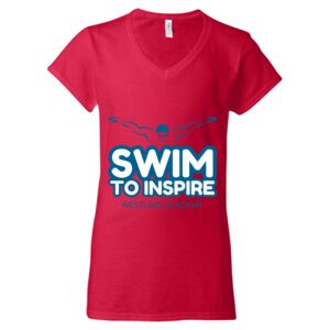 Softstyle® Women’s V-Neck T-Shirt Thumbnail