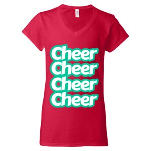 Softstyle® Women’s V-Neck T-Shirt Thumbnail