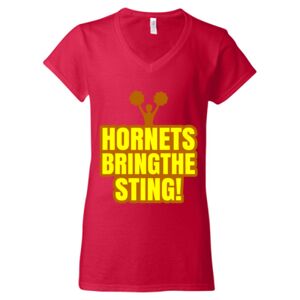 Softstyle® Women’s V-Neck T-Shirt Thumbnail