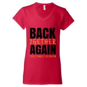 Softstyle® Women’s V-Neck T-Shirt Thumbnail