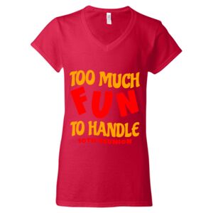Softstyle® Women’s V-Neck T-Shirt Thumbnail