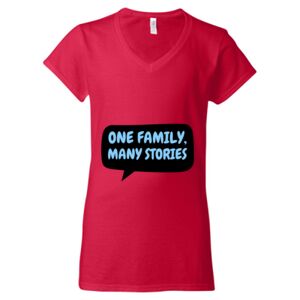 Softstyle® Women’s V-Neck T-Shirt Thumbnail