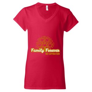 Softstyle® Women’s V-Neck T-Shirt Thumbnail