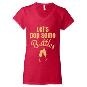 Softstyle® Women’s V-Neck T-Shirt Thumbnail