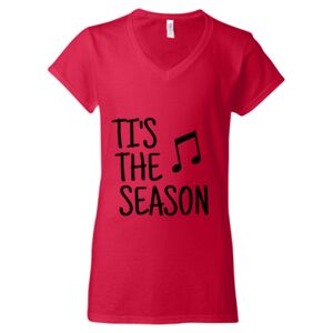 Softstyle® Women’s V-Neck T-Shirt Thumbnail