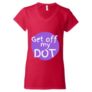 Softstyle® Women’s V-Neck T-Shirt Thumbnail