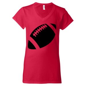 Softstyle® Women’s V-Neck T-Shirt Thumbnail