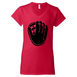 Softstyle® Women’s V-Neck T-Shirt Thumbnail
