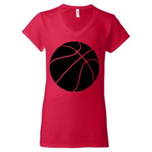 Softstyle® Women’s V-Neck T-Shirt Thumbnail