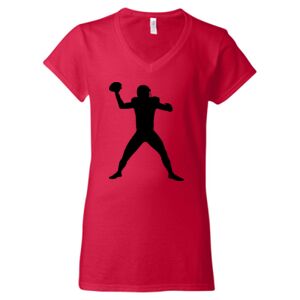 Softstyle® Women’s V-Neck T-Shirt Thumbnail
