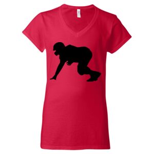 Softstyle® Women’s V-Neck T-Shirt Thumbnail