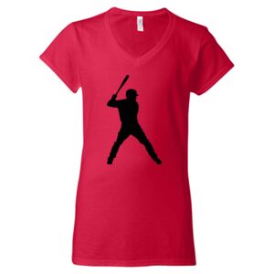 Softstyle® Women’s V-Neck T-Shirt Thumbnail