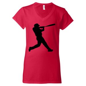 Softstyle® Women’s V-Neck T-Shirt Thumbnail