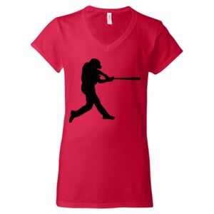 Softstyle® Women’s V-Neck T-Shirt Thumbnail