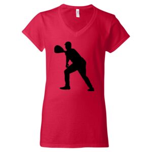 Softstyle® Women’s V-Neck T-Shirt Thumbnail