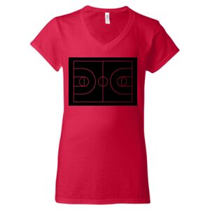 Softstyle® Women’s V-Neck T-Shirt Thumbnail